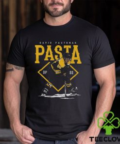 David Pastrnak Pasta Y WHT SHIRT