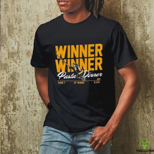 David Pastrnak Winner Winner Pasta Dinner Shirt