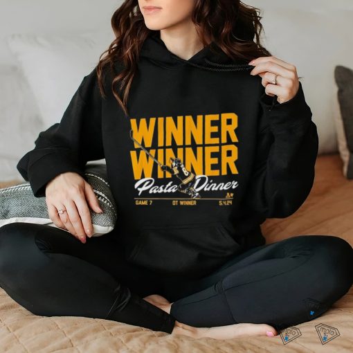 David Pastrnak Winner Winner Pasta Dinner Shirt