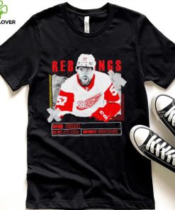 David Perron number 57 Detroit Red Wings ice hockey player pose paper gift shirt