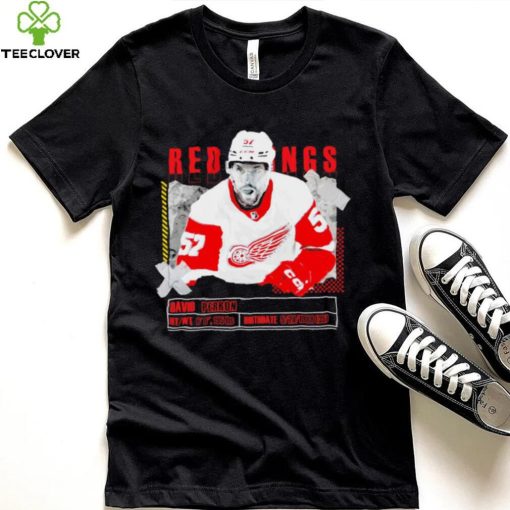 David Perron number 57 Detroit Red Wings ice hockey player pose paper gift hoodie, sweater, longsleeve, shirt v-neck, t-shirt