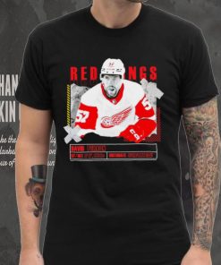 David Perron number 57 Detroit Red Wings ice hockey player pose paper gift hoodie, sweater, longsleeve, shirt v-neck, t-shirt