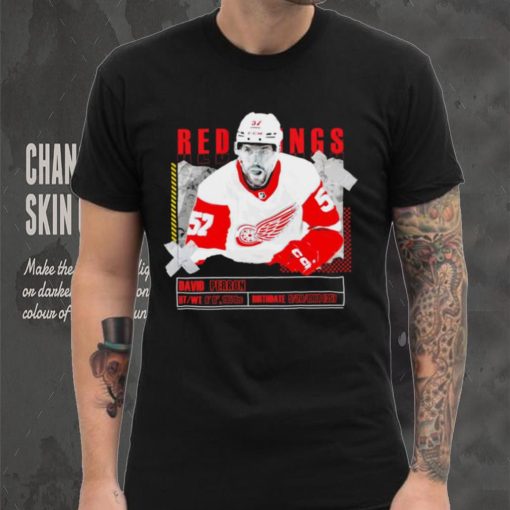 David Perron number 57 Detroit Red Wings ice hockey player pose paper gift hoodie, sweater, longsleeve, shirt v-neck, t-shirt