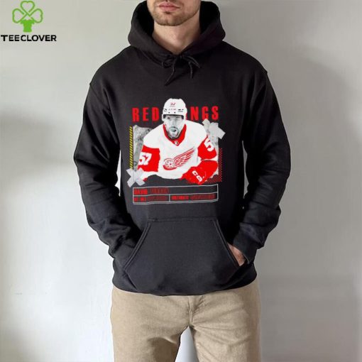 David Perron number 57 Detroit Red Wings ice hockey player pose paper gift hoodie, sweater, longsleeve, shirt v-neck, t-shirt