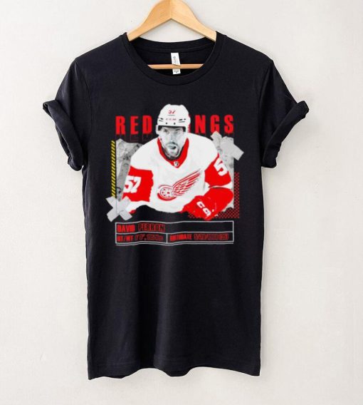 David Perron number 57 Detroit Red Wings ice hockey player pose paper gift hoodie, sweater, longsleeve, shirt v-neck, t-shirt