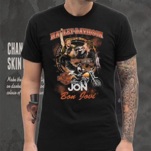 Davidson Smotor Harley Davids Jon Bon Jovi Shirt