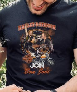 Davidson Smotor Harley Davids Jon Bon Jovi Shirt