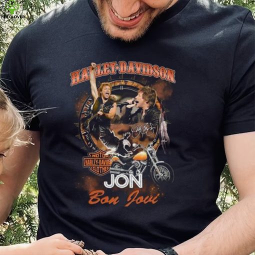 Davidson Smotor Harley Davids Jon Bon Jovi Shirt