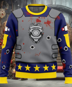 Davis Tapp Wary Greetings Dead by Daylight Ugly Christmas Sweater