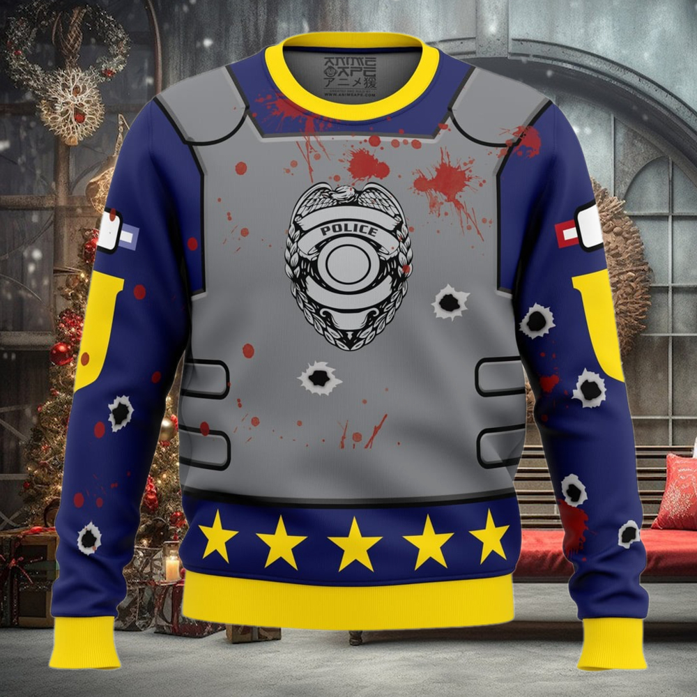 Davis Tapp Wary Greetings Dead by Daylight Ugly Christmas Sweater Davis Tapp Wary Greetings Dead by Daylight Ugly Christmas Sweater