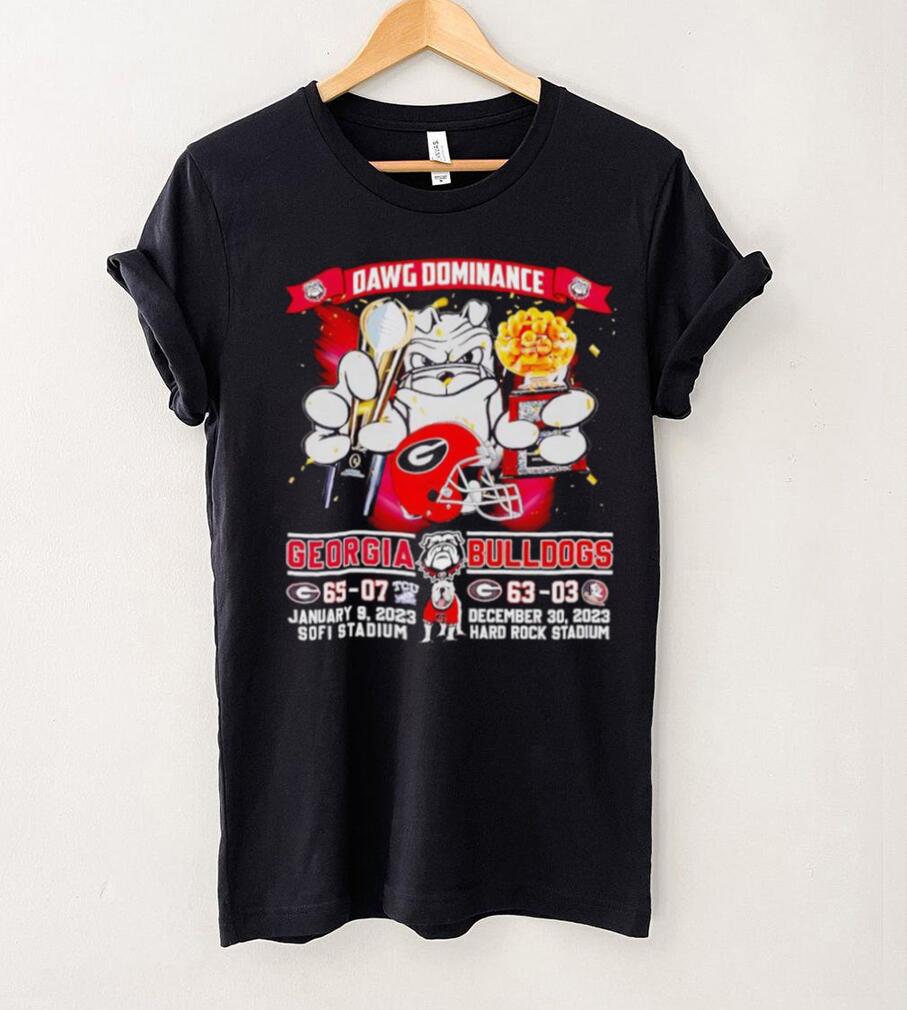 Dawg Dominance Georgia Bulldogs shirt