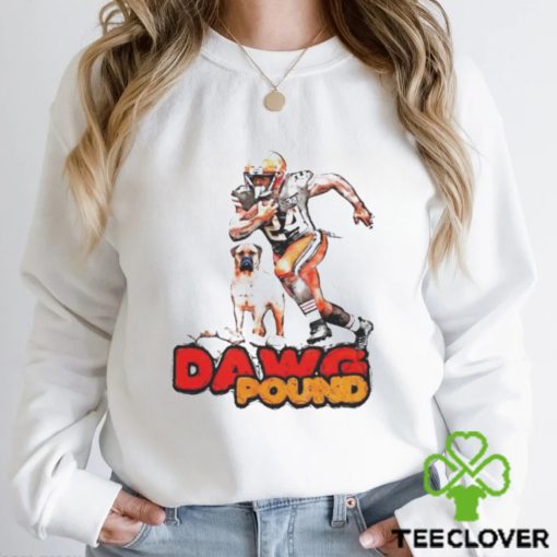 Dawg pound nick chubb Football T hoodie, sweater, longsleeve, shirt v-neck, t-shirt