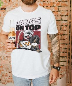 Dawgs On Top Georgia Football On Vols Shirt