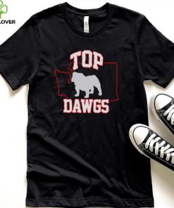 Dawgs logo Washington map T shirt