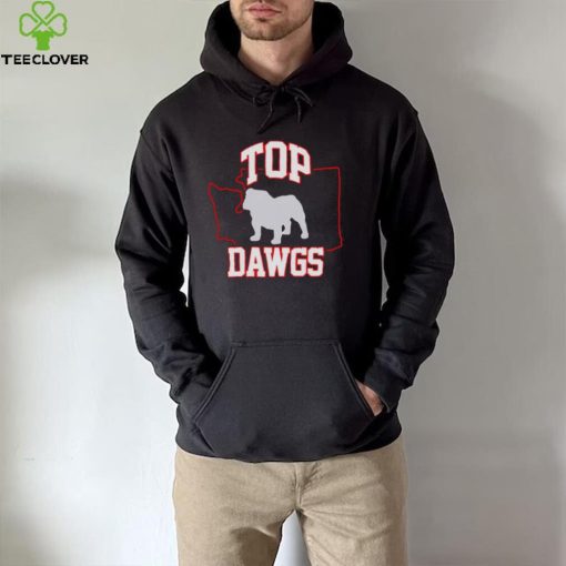 Dawgs logo Washington map T hoodie, sweater, longsleeve, shirt v-neck, t-shirt