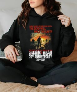 Dawn Of The Dead 20th Anniversary 2004 2024 T Shirt