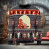 Custom Name Waffle House Uniform Brand Logo Christmas Wool Sweater