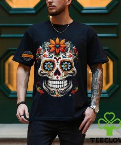 Day Of The Dead Inspired Sugar Skull T Shirt