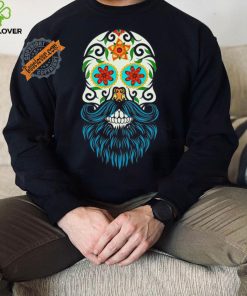 Day of the Dead Sugar Skull Beard T hoodie, sweater, longsleeve, shirt v-neck, t-shirt CL