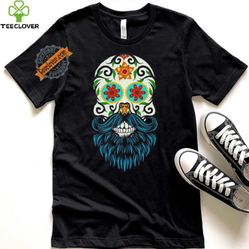 Day of the Dead Sugar Skull Beard T hoodie, sweater, longsleeve, shirt v-neck, t-shirt CL