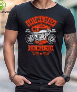 Daytona Beach Bike Week 2024 live to ride Florida Motorbike shirt