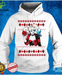 Dc Comics Christmas Harley Quinn Ugly Sweater T hoodie, sweater, longsleeve, shirt v-neck, t-shirt