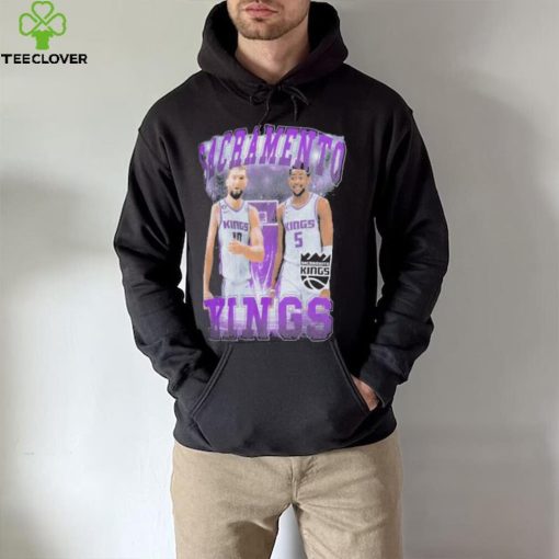 De’Aaron Fox And Domantas Sabonis Black Sacramento Kings Player Duo shirt