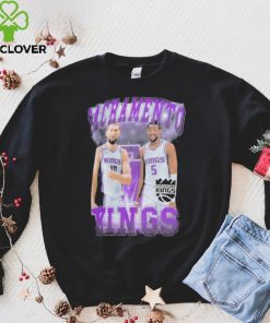 De’Aaron Fox And Domantas Sabonis Black Sacramento Kings Player Duo shirt