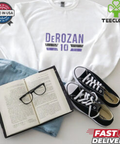 DeMar DeRozan Sacramento Kings NBA basketball font vintage shirt