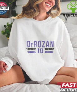 DeMar DeRozan Sacramento Kings NBA basketball font vintage shirt
