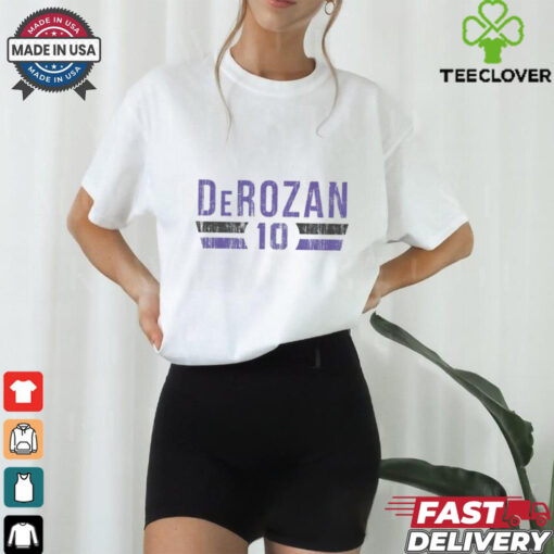 DeMar DeRozan Sacramento Kings NBA basketball font vintage shirt