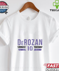 DeMar DeRozan Sacramento Kings NBA Basketball Font Vintage Shirt, featuring a retro-inspired design with DeMar DeRozan’s name and the Sacramento Kings' logo in a classic basketball font. This vintage-style shirt offers a nostalgic look, combining the legacy of the player and team with a stylish, old-school flair, perfect for fans who want to show their support in a timeless way.