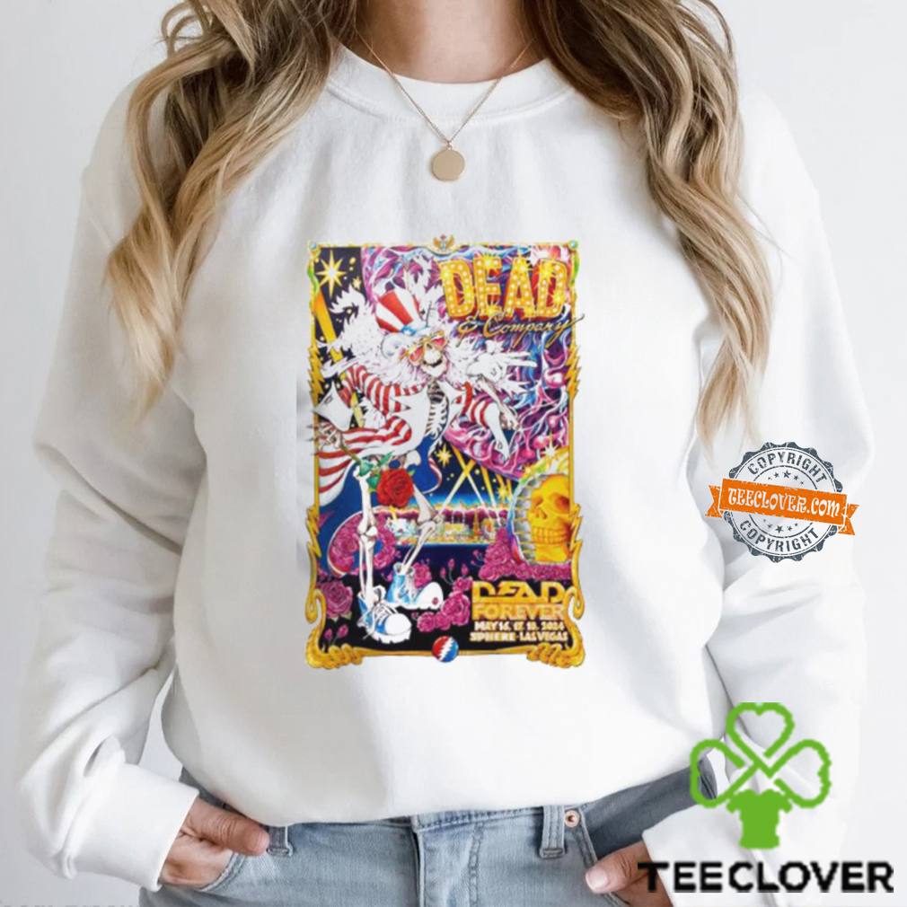 Dead And Company Live 2024 Dead Forever At Sphere Lasvegas Unisex T Shirt Dead And Company Live 2024 Dead Forever At Sphere Lasvegas Unisex T Shirt