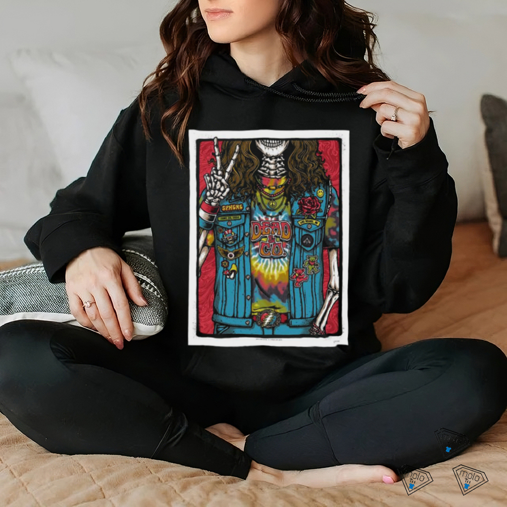 Dead & CO June 20 2024 Sphere Las Vegas, NV Poster Shirt Dead & CO June 20 2024 Sphere Las Vegas, NV Poster Shirt