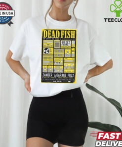 Dead Fish Audio Club In São Paulo Brazil Dec 8 2024 Tour T shirt