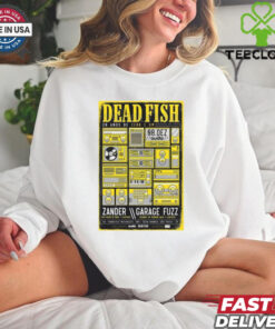 Dead Fish Audio Club In São Paulo Brazil Dec 8 2024 Tour T shirt