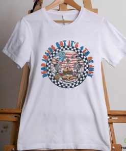 Dead Inside But It’s 4th Of July Skeleton USA Vintage Shirt