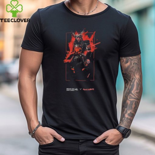 Dead by Daylight x Iron Maiden Merch Samurai Eddie Shirt