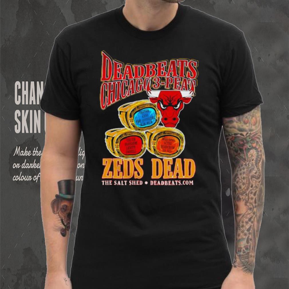 Deadbeats Chicago 3 Peat shirt Deadbeats Chicago 3 Peat shirt