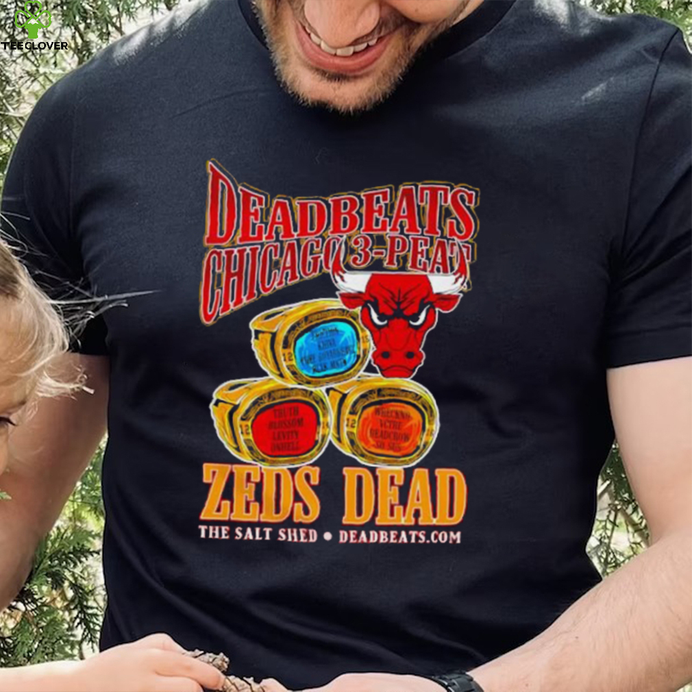 Deadbeats Chicago 3 Peat shirt Deadbeats Chicago 3 Peat shirt