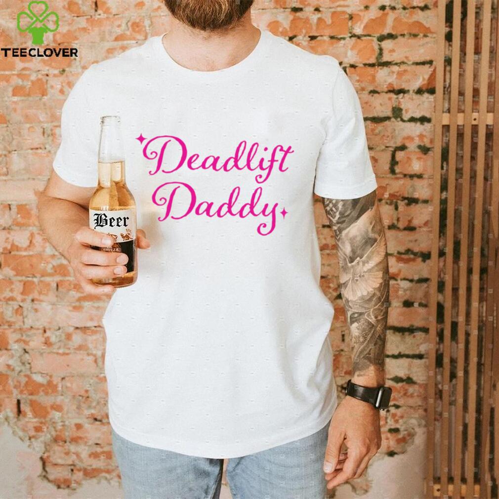 Deadlift Daddy logo shirt