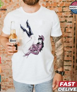 Deadly Doll Pussy Cat White Shirt