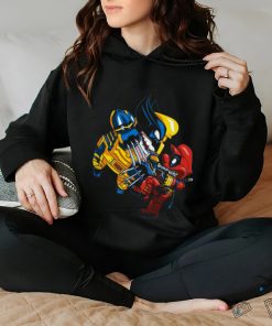 Deadplumber and Warverine shirt