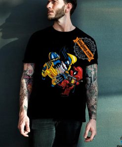 Deadplumber and Warverine shirt