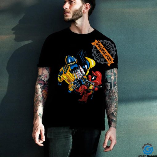 Deadplumber and Warverine shirt