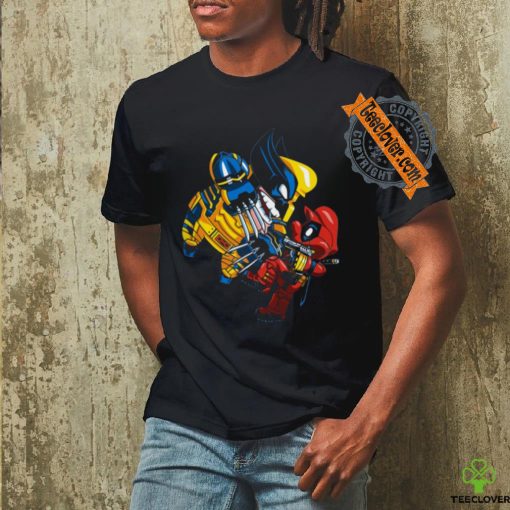 Deadplumber and Warverine shirt