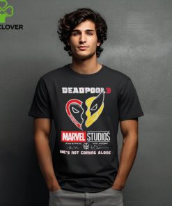 Deadpool 3 and Logan Mask Marvel Studios He’s not coming alone signatures shirt 1 Deadpool 3 and Logan Mask Marvel Studios He’s not coming alone signatures shirt