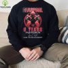 Deadpool 6 Years Ryan Reynolds Thank You For The Memories Signature Shirt