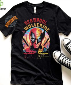 Deadpool And Wolverine Ryan Reynolds and Hugh Jackman Signatures shirt 1 Deadpool And Wolverine Ryan Reynolds and Hugh Jackman Signatures shirt