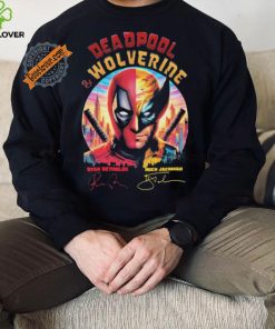 Deadpool And Wolverine Ryan Reynolds and Hugh Jackman Signatures shirt 2 Deadpool And Wolverine Ryan Reynolds and Hugh Jackman Signatures shirt
